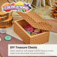Colorations - versier je eigen schatkist, set van 12 - thumbnail