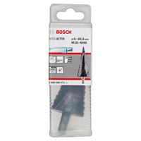 Bosch Accessories 2608588071 HSS Getrapte boor 6 - 38.5 mm, 6 - 40.5 mm, M10 - M40 TiAIN Gezamenlijke lengte 125.5 mm 3 vlakken schacht 1 stuk(s) - thumbnail