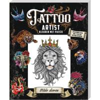 ImageBooks Tattoo artist kleurboek - wilde dieren - thumbnail