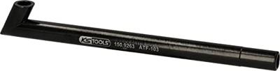 KS Tools 1509263 Bevoegladapter kort, 29° haaks voor VAG