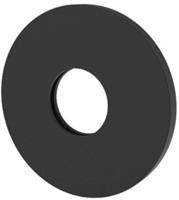 Saqu Rozet 75 mm tbv uitloop Mat Zwart - thumbnail