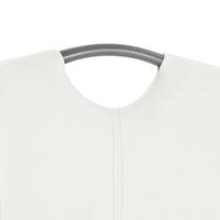 Eetkamerstoelen 2 st kunstleer wit - thumbnail