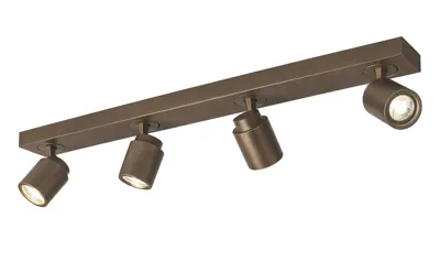 Freelight Spot Razza 4 lichts L 76 cm GU10 brons goud