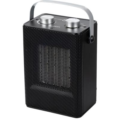 Euromac 34.204.8 electrische verwarming Ventilator elektrisch verwarmingstoestel Zwart 2000 W