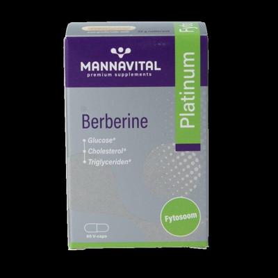 Mannavital Berberine platinum 60 Vegetarische capsules Mannavital Berberine platinum 60 Vegetarische capsules