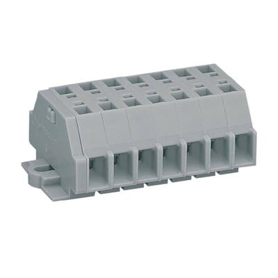 WAGO 261-107 Klemstrook 6 mm Spanveer Toewijzing: L Grijs 50 stuk(s)