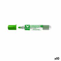 Markeerstift Pilot V Board Master Whiteboard Herlaadbaar Groen (10 Stuks) - thumbnail