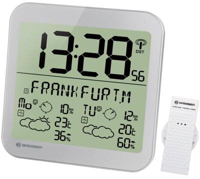 Bresser Radiowandklok Meteotime 225 Mm Grijs 2-delig