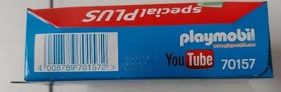 Playmobil 70157 voetballer met doel