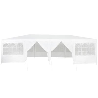 Partytent Wit 800 x 400 x 266 cm Polyester en staal