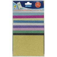 Stylex Hobby Glitter Plakpapier 15x10 cm 10 Stuks - thumbnail
