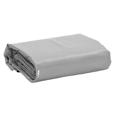VidaXL Dekzeil 650 g/m² 5x8 m grijs