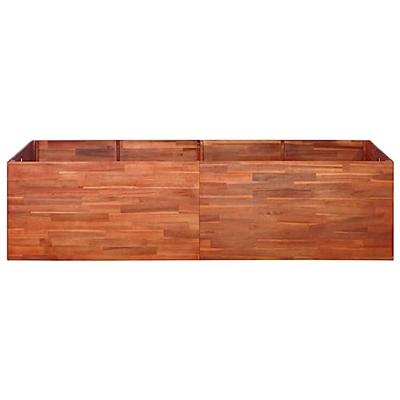 Plantenbak verhoogd 200x50x50 cm acaciahout Plantenbak verhoogd 200x50x50 cm acaciahout