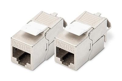 Digitus DN-93615-2 RJ45-inbouwmodule Keystone CAT 6A Digitus DN-93615-2 RJ45-inbouwmodule Keystone CAT 6A