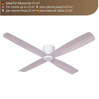 Beacon Scandinavische plafondventilatorAirfusion Fraser Ø 132cm - 210986 - thumbnail