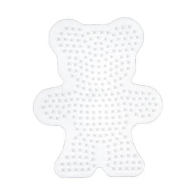 Hama strijkkralen grondplaat beer