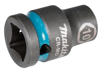Makita E-16069 Impact Black Krachtdop 1/2" kort | 10 mm - thumbnail