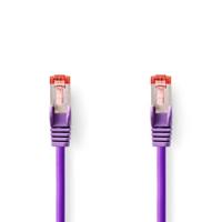 NEDIS Cat 6 Kabel | RJ45-stekker | RJ45-stekker | S/FTP | 1.00 m | rond | LSZH | violet | label - thumbnail