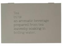 Gusta theedoos 6 Vaks 23x15,5cm Lichtgrijs - thumbnail