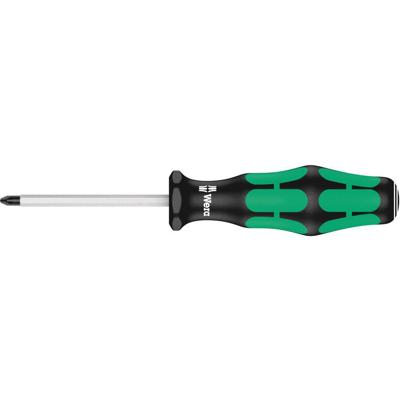 Wera 355 SK PZ Pozidriv schroevendraaier, PZ 0 x 60 mm - 1 stuk(s) - 05009340001