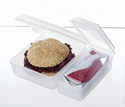 Rotho twin lunchbox 1,05+0,55l transparant