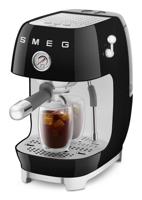 SMEG ECF03BLEU 50's Style Handmatige Espressomachine - Zwart - thumbnail