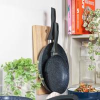 Russell Hobbs Aluminium Nightfall Collection Blue Marble (Braadpan, 30 cm) - thumbnail