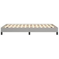 Bedframe zonder matras 120x190 cm stof lichtgrijs - thumbnail