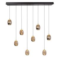 Highlight HanglampGolden Egg zwart 8-lichts recht - H5459.01 - thumbnail