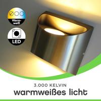 Lutec Dodd ST5006 SMD LED-buitenlamp (wand) 7.5 W RVS - thumbnail