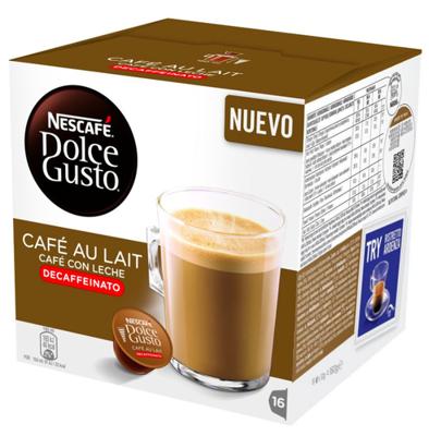 Koffiecapsules Nescafé Dolce Gusto 97934 Café Au Lait (16 uds) Cafeïnevrij Koffiecapsules Nescafé Dolce Gusto 97934 Café Au Lait (16 uds) Cafeïnevrij