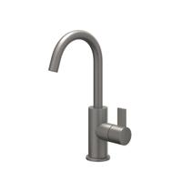 Wastafelkraan IVY Pact Draaibare Uitloop Coldstart Geborsteld Metal Black PVD - thumbnail