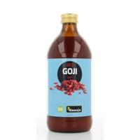 Hanoju Goji premium 100% sap glas fles bio 500 Milliliter - thumbnail