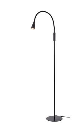 Lucide ZOZY - Leeslamp - LED 3 StepDim - 1x4W 3000K - Zwart Lucide ZOZY - Leeslamp - LED 3 StepDim - 1x4W 3000K - Zwart