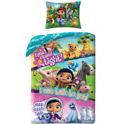 Wissper I Can Hear You - Dekbedovertrek - 140 x 200 cm - Katoen - 70 x 90 cm Wissper I Can Hear You - Dekbedovertrek - 140 x 200 cm - Katoen - 70 x 90 cm