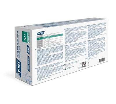 Handschoen hynex nitril s blauw 5gr 100 stuks