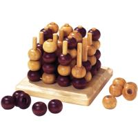 Goki houten tic tac toe 3d - thumbnail