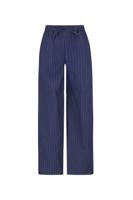 Like Flo winter wideleg broek meisjes teens - navy blauw - Filly - pinstripe - thumbnail