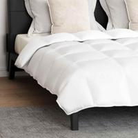 Dekbed Set met kussen 3 pcs Wit Donsveertjes - thumbnail