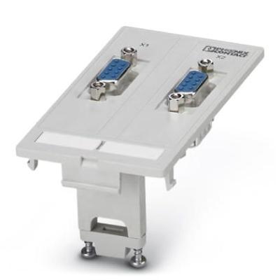 Phoenix Contact VS-SI-FP-2DSUB9-GC-BU/ST VS-SI-FP-2DSUB9-GC-BU / ST - Gegevens faceplate 1 stuk(s) Phoenix Contact VS-SI-FP-2DSUB9-GC-BU/ST VS-SI-FP-2DSUB9-GC-BU / ST - Gegevens faceplate 1 stuk(s)