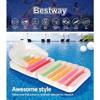 Bestway Opblaasbare Opvouwbare Regenboogstoel 201x89 cm Strand en Zwembad 43023 - thumbnail