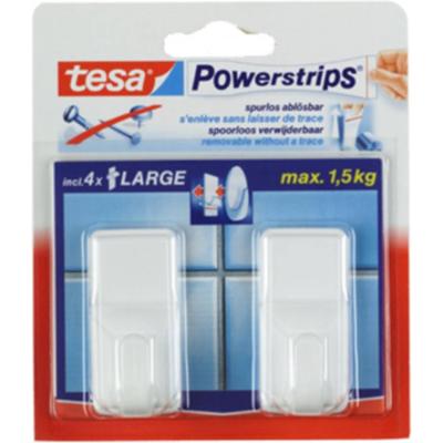 Tesa 1001358 - powerstrips wit classic | 6 stuks Tesa 1001358 - powerstrips wit classic | 6 stuks