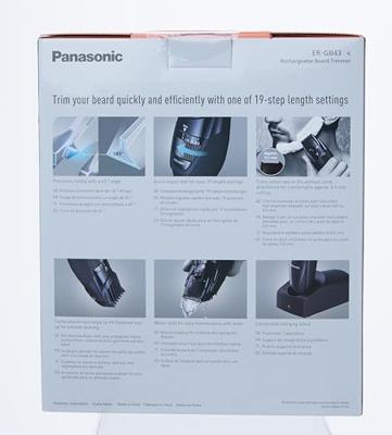 Panasonic ER-GB43-K503 Baardtrimmer Zwart - thumbnail