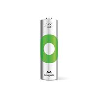 GP NiMH oplaadbare batterij AA 2100mA blister(2) - 3311440 - thumbnail