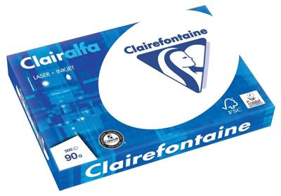 A3 papier 90 gram pak 500 vel Clairefontaine Clairalfa