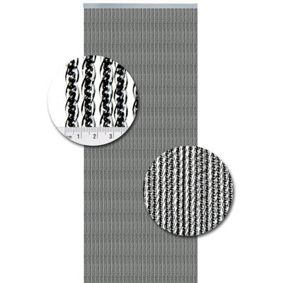 Vliegengordijn Kunststof Venetie Zwart - 92cm x 210cm