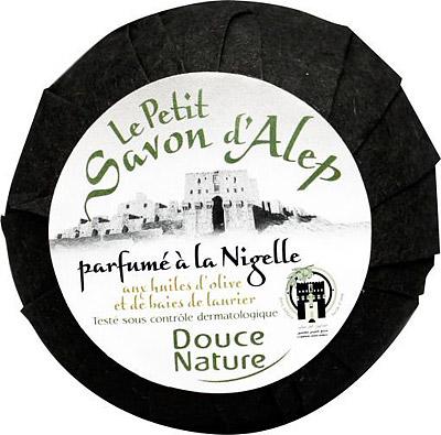 Douce Nature Zeep Aleppo nigella klein bio 100 Gram