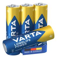 Varta LONGLIFE Power AA Bli 4 AA batterij (penlite) Alkaline 2.96 Ah 1.5 V 4 stuk(s) - thumbnail