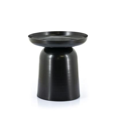 By-Boo Bijzettafel 'Bodie' 45cm, kleur Zwart