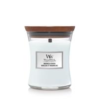 Woodwick Magnolia Birch Medium Hourglass Candle 0 - thumbnail